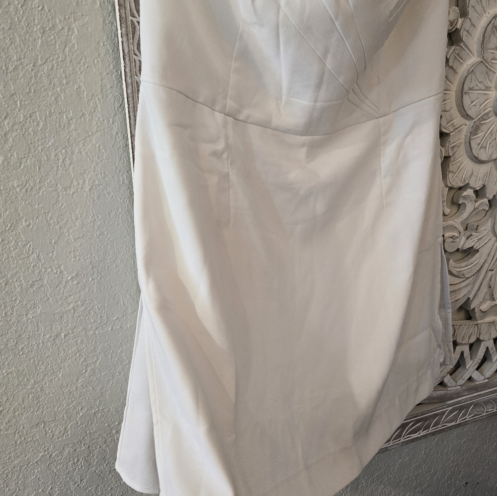 Lilly Pulitzer Kylo Strapless Skirted Romper in Resort White NWT - Size 14 - Picture 11 of 14